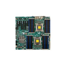 Carte-mère - Extended ATX améliorée - Socket LGA2011 - 2 CPU pris en charge - C602 Chipset -... (MBD-X9DRI-LN4F+-O)_1