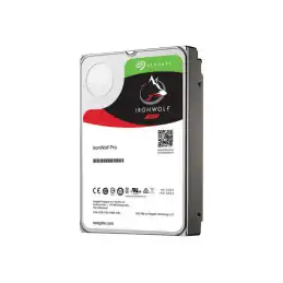 Seagate IronWolf Pro - Disque dur - 4 To - interne - 3.5" - SATA 6Gb - s - 7200 tours - min - mémoire t... (ST4000NE001)_1