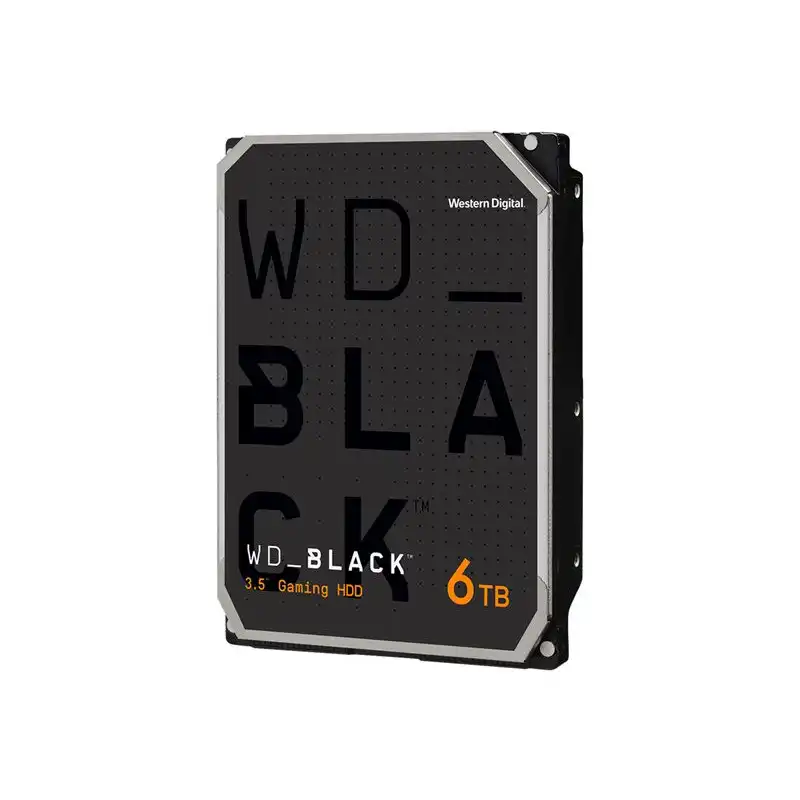 WD_BLACK - Disque dur - 6 To - interne - 3.5" - SATA 6Gb - s - 7200 tours - min - mémoire tampon : 128 Mo (WD6004FZWX)_1