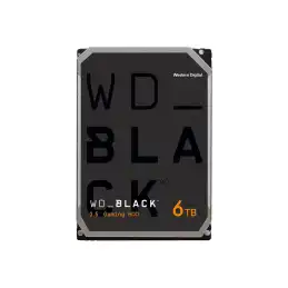 WD_BLACK - Disque dur - 6 To - interne - 3.5" - SATA 6Gb - s - 7200 tours - min - mémoire tampon : 128 Mo (WD6004FZWX)_2