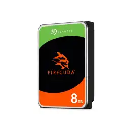 Seagate FireCuda - Disque dur - 8 To - interne - 3.5" - SATA 6Gb - s - 7200 tours - min - mémoire tampo... (ST8000DXA01)_1