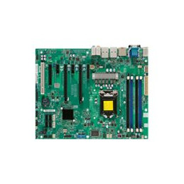 Carte-mère - ATX - Socket LGA1155 - C216 Chipset - USB 3.0 - 2 x Gigabit LAN - carte graphique e... (MBD-X9SAE-V-O)_1
