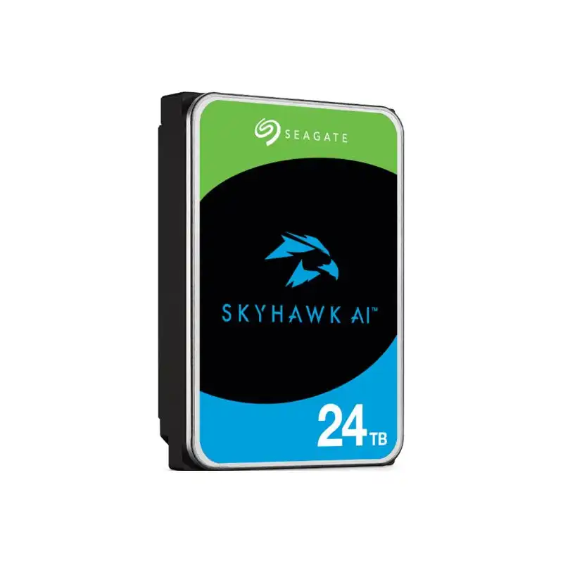 Seagate SkyHawk AI - Disque dur - 24 To - interne - 3.5" - SATA 6Gb - s - mémoire tampon : 512 Mo - av... (ST24000VE002)_1