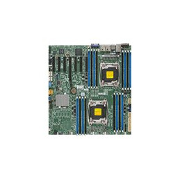 Carte-mère - ATX étendu - Socket LGA2011-v3 - 2 CPU pris en charge - C612 Chipset - USB 3.0 - ... (MBD-X10DRH-IT-O)_1