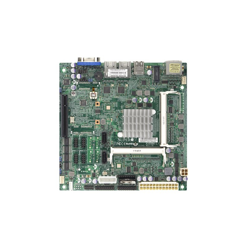 Carte-mère - mini ITX - Intel Celeron J1900 - USB 3.0 - 2 x Gigabit LAN - carte graphique embar... (MBD-X10SBA-L-B)_1