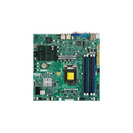 Carte-mère - micro ATX - Socket LGA1155 - C204 Chipset - 2 x Gigabit LAN - carte graphique embar... (MBD-X9SCM-F-O)_1