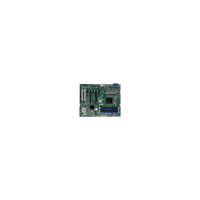 Carte-mère - ATX - Socket LGA1150 - C226 Chipset - USB 3.0, FireWire - 2 x Gigabit LAN - carte gr... (MBD-X10SAE-O)_1