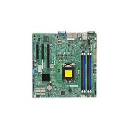 Carte-mère - micro ATX - Socket LGA1150 - C226 Chipset - USB 3.0 - 2 x Gigabit LAN - carte grap... (MBD-X10SLH-F-O)_1