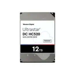 WD Ultrastar DC HC520 HUH721212AL4200 - Disque dur - 12 To - interne - 3.5" - SAS 12Gb - s - 7200 tours - m... (0F29560)_2