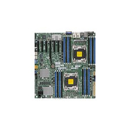 Carte-mère - ATX étendu - Socket LGA2011-v3 - 2 CPU pris en charge - C612 Chipset - USB 3.0 - ... (MBD-X10DRH-CT-O)_1