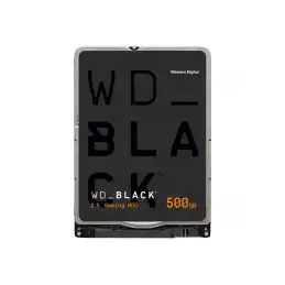 WD Black - Disque dur - 500 Go - interne - 2.5" - SATA 6Gb - s - 7200 tours - min - mémoire tampon : 64 Mo (WD5000LPSX)_2