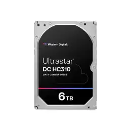 WD Ultrastar DC HC310 HUS726T6TAL5204 - Disque dur - 6 To - interne - 3.5" - SAS 12Gb - s - 7200 tours - mi... (0B36047)_2