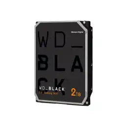 Disque dur performant WD Black - Disque dur - 2 To - interne - 3.5" - SATA 6Gb - s - 7200 tours - min - ... (WD2003FZEX)_1