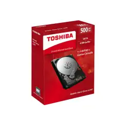 Toshiba L200 Laptop PC - Disque dur - 500 Go - interne - 2.5" - SATA 3Gb - s - 5400 tours - min - mémo... (HDWK105UZSVA)_2