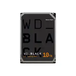 WD Black - Disque dur - 10 To - interne - 3.5" - SATA 6Gb - s - 7200 tours - min - mémoire tampon : 256 Mo (WD101FZBX)_2