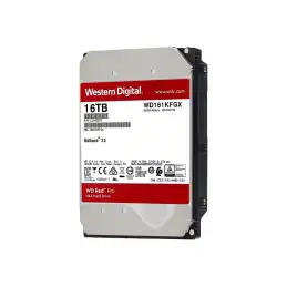 WD Red Pro - Disque dur - 16 To - interne - 3.5" - SATA 6Gb - s - 7200 tours - min - mémoire tampon : 512... (WD161KFGX)_4