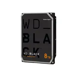 WD_BLACK - Disque dur - 8 To - interne - 3.5" - SATA 6Gb - s - 7200 tours - min - mémoire tampon : 128 Mo (WD8002FZWX)_1