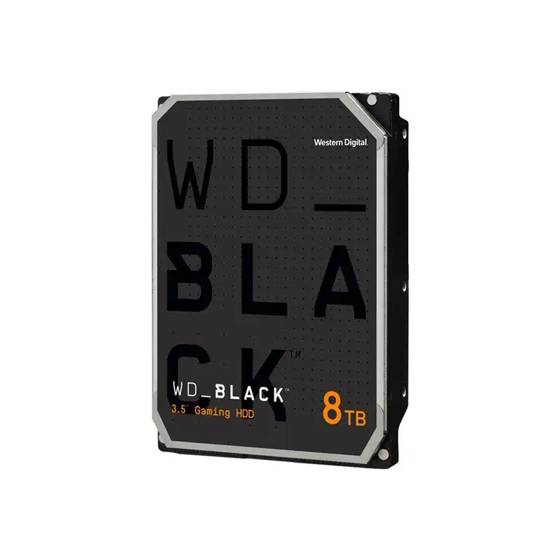 WD_BLACK - Disque dur - 8 To - interne - 3.5" - SATA 6Gb - s - 7200 tours - min - mémoire tampon : 128 Mo (WD8002FZWX)_1