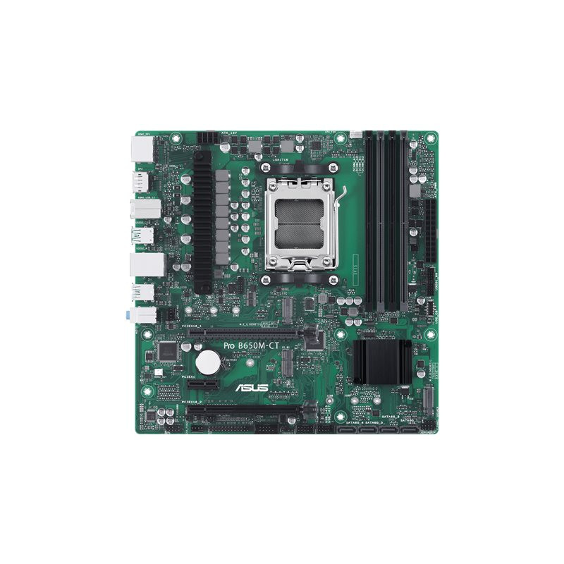 Carte-mère - micro ATX - Socket AM5 - AMD B650 Chipset - USB-C 3.2 Gen2, USB 3.2 Gen 2, USB 3.... (90MB1EC0-M0EAYC)_1