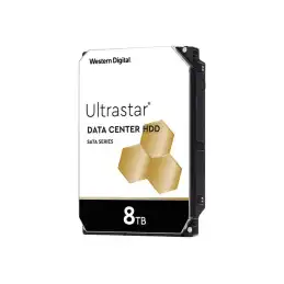 WD Ultrastar DC HC320 HUS728T8TALE6L4 - Disque dur - 8 To - interne - 3.5" - SATA 6Gb - s - 7200 tours - mi... (0B36404)_1