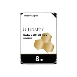 WD Ultrastar DC HC320 HUS728T8TALE6L4 - Disque dur - 8 To - interne - 3.5" - SATA 6Gb - s - 7200 tours - mi... (0B36404)_2