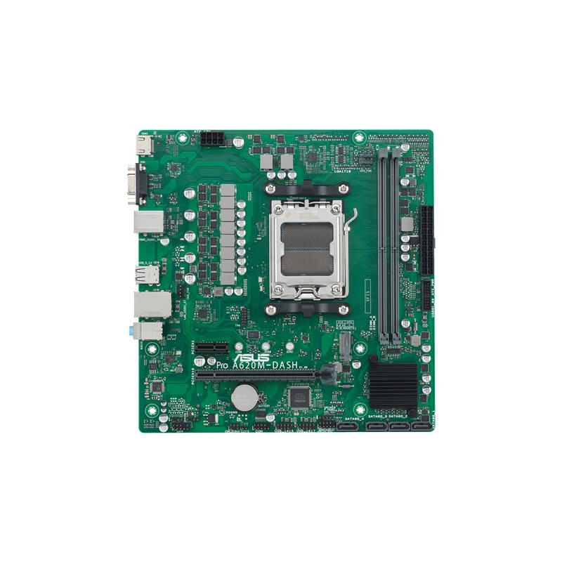 Carte-mère - micro ATX - Socket AM5 - AMD A620 Chipset - USB 3.2 Gen 1 - Gigabit LAN - carte g... (90MB1GD0-M0EAYC)_1