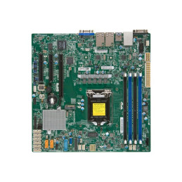 Carte-mère - micro ATX - LGA1151 Socket - C236 Chipset - USB 3.0 - 2 x Gigabit LAN - carte grap... (MBD-X11SSH-F-P)_1