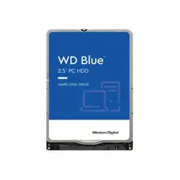 WD Blue - Disque dur - 500 Go - interne - 2.5" - SATA 6Gb - s - 5400 tours - min - mémoire tampon : 128 Mo (WD5000LPZX)_2