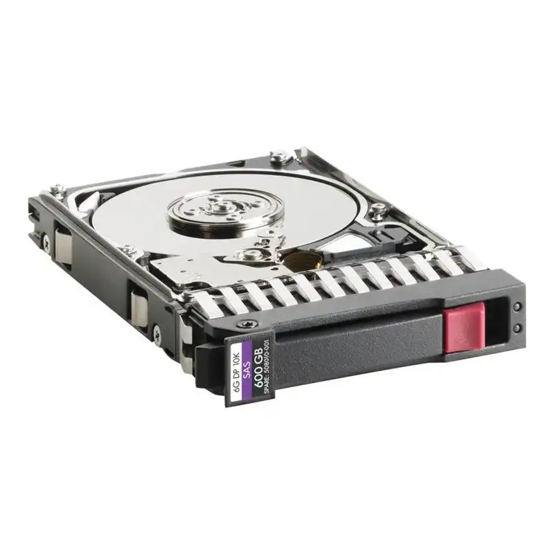 HPE Dual Port Enterprise - Disque dur - chiffré - 900 Go - 2.5" SFF - SAS 6Gb - s - 10000 tours - min - FIPS... (G0M43A)_1