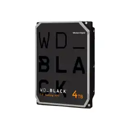 WD Black - Disque dur - 4 To - interne - 3.5" - SATA 6Gb - s - 7200 tours - min - mémoire tampon : 256 Mo (WD4005FZBX)_1