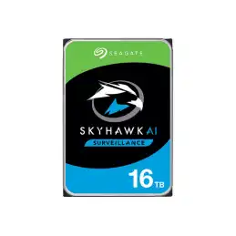 Seagate SkyHawk AI - Disque dur - 16 To - interne - 3.5" - SATA 6Gb - s - mémoire tampon : 256 Mo - av... (ST16000VE002)_1