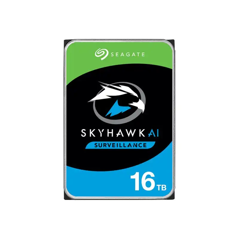 Seagate SkyHawk AI - Disque dur - 16 To - interne - 3.5" - SATA 6Gb - s - mémoire tampon : 256 Mo - av... (ST16000VE002)_1