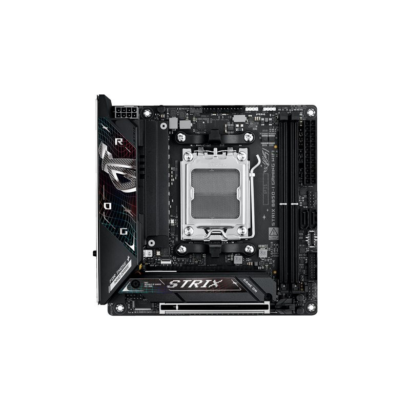 Carte-mère - mini ITX - Socket AM5 - AMD B850 Chipset - USB-C 3.2 Gen 2x2, USB-C 3.2 Gen2, USB... (90MB1K30-M0EAY0)_1