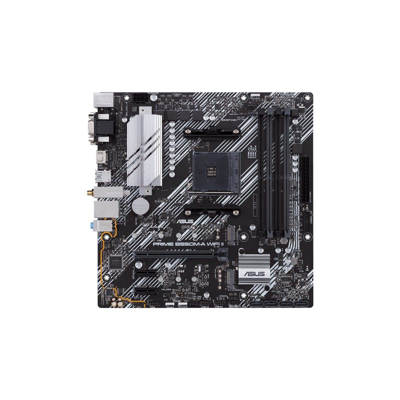 Carte-mère - micro ATX - Socket AM4 - AMD B550 Chipset - USB 3.2 Gen 1, USB 3.2 Gen 2 - Gigabi... (90MB19X0-M0EAY0)_1