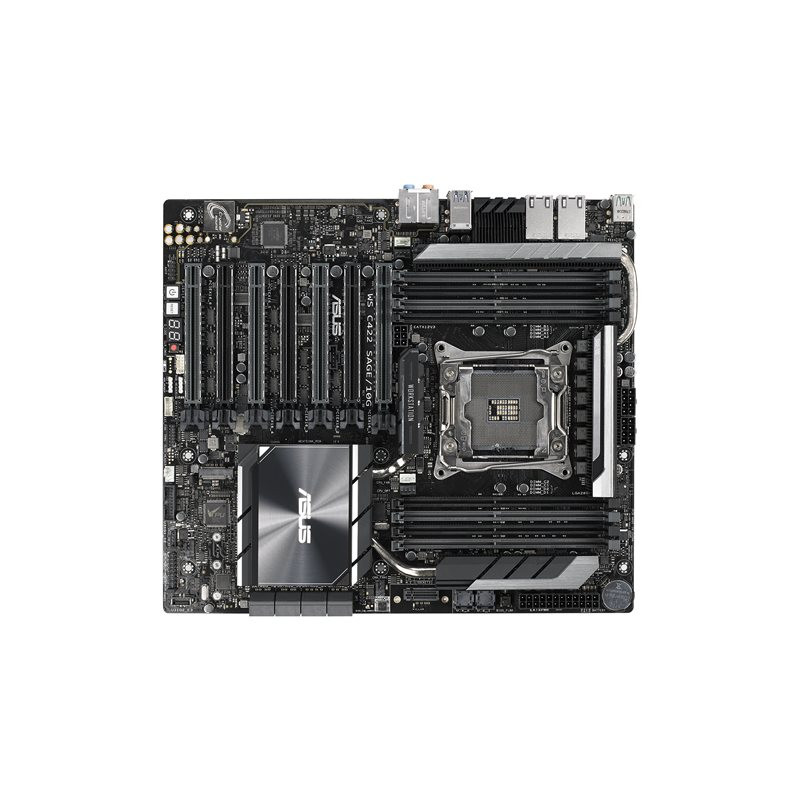 Carte-mère - SSI CEB - LGA2066 Socket - C422 Chipset - USB 3.1 Gen 1, USB-C Gen2, USB 3.1 Gen ... (90SW00J0-M0EAY0)_1