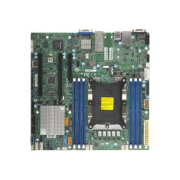 Carte-mère - micro ATX - Socket P - C622 Chipset - USB 3.0 - 2 x 10 Gigabit LAN - carte graphi... (MBD-X11SPM-TF-B)_1