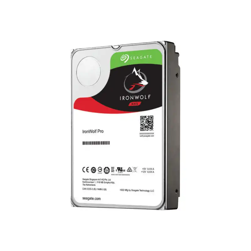 Seagate IronWolf Pro - Disque dur - 18 To - interne - 3.5" - SATA 6Gb - s - 7200 tours - min - mémoire... (ST18000NE000)_1