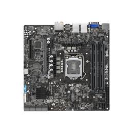 Carte-mère - micro ATX - LGA1151 Socket - C246 Chipset - USB 3.1 Gen 1, USB 3.1 Gen 2 - 2 x Gi... (90SW00E0-M0EAY0)_1