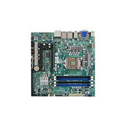 Carte-mère - micro ATX - Socket LGA1156 - Q57 Chipset - 2 x Gigabit LAN - carte graphique embarq... (MBD-C7SIM-Q-B)_1
