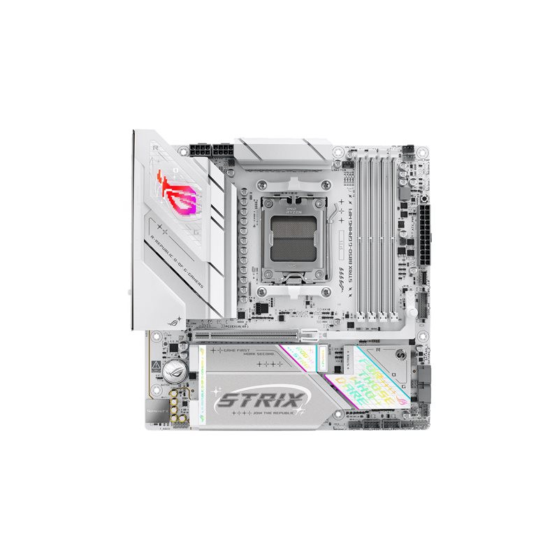 Carte-mère - micro ATX - Socket AM5 - AMD B850 Chipset - USB-C 3.2 Gen 2x2, USB-C 3.2 Gen2, US... (90MB1M30-M0EAY0)_1