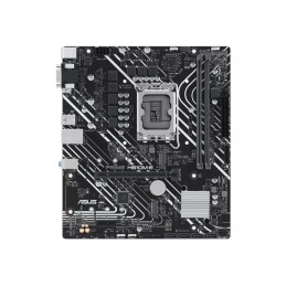 Carte-mère - micro ATX - Socket LGA1700 - H610 Chipset - USB 3.2 Gen 1 - Gigabit LAN - carte g... (90MB1G10-M0EAYC)_1