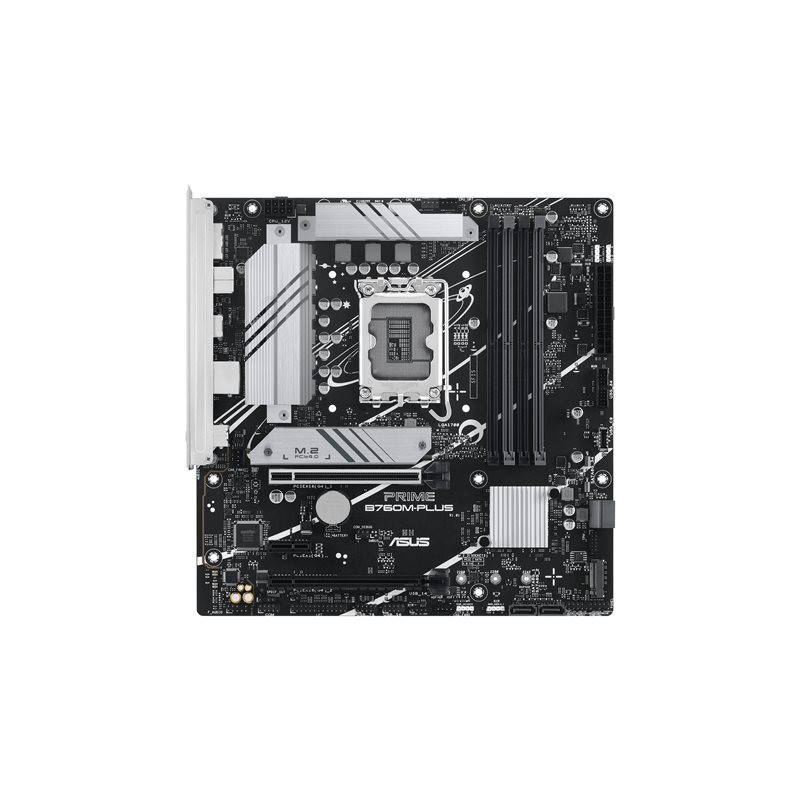 Carte-mère - micro ATX - Socket LGA1700 - B760 Chipset - USB 3.2 Gen 2, USB 3.2 Gen 1, USB-C 3... (90MB1GY0-M0EAY0)_1