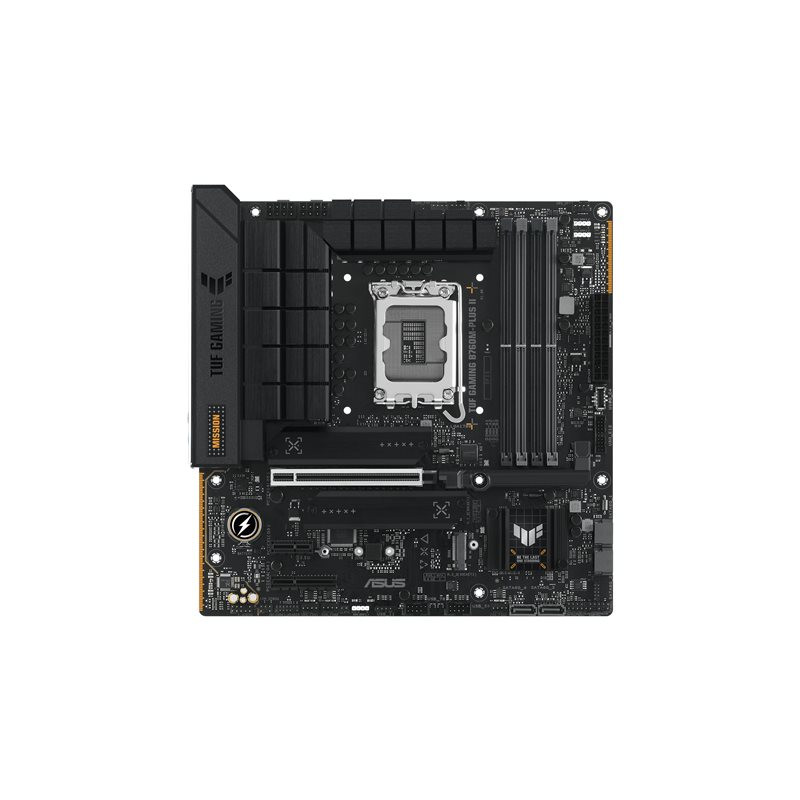 Carte-mère - micro ATX - Socket LGA1700 - B760 Chipset - USB-C 3.2 Gen 2x2, USB 3.2 Gen 2, USB... (90MB1HD0-M0EAY0)_1