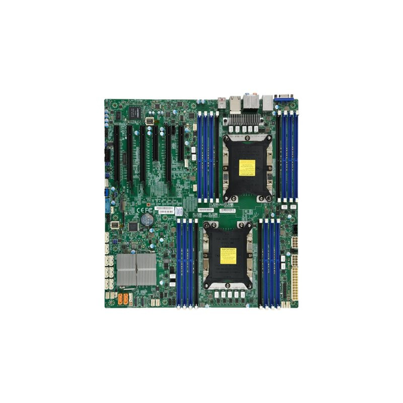 Carte-mère - ATX étendu - Socket P - 2 CPU pris en charge - C621 Chipset - USB 3.0, USB 3.1, US... (MBD-X11DAI-N-B)_1