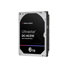 WD Ultrastar DC HC310 HUS726T6TALN6L4 - Disque dur - 6 To - interne - 3.5" - SATA 6Gb - s - 7200 tours - mi... (0B35946)_1
