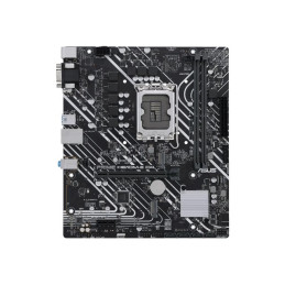 Carte-mère - micro ATX - Socket LGA1700 - H610 Chipset - USB 3.2 Gen 1 - Gigabit LAN - carte g... (90MB19N0-M1EAYC)_1