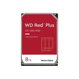 WD Red Plus - Disque dur - 8 To - interne - 3.5" - SATA 6Gb - s - 5640 tours - min - mémoire tampon : 128 Mo (WD80EFZZ)_3