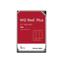 WD Red Plus WDBAVV0040HNC - Disque dur - 4 To - interne - 3.5" - SATA 6Gb - s (WDBAVV0040HNC-WRSN)_1