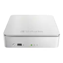 Verbatim MediaShare Home Network Storage - Serveur NAS - 2 To - HDD 2 To x 1 - USB 2.0 - Gigabit Ethernet (47491)_1