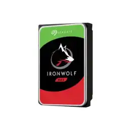 Seagate IronWolf - Disque dur - 6 To - interne - 3.5" - SATA 6Gb - s - 5400 tours - min - mémoire tampo... (ST6000VN001)_1